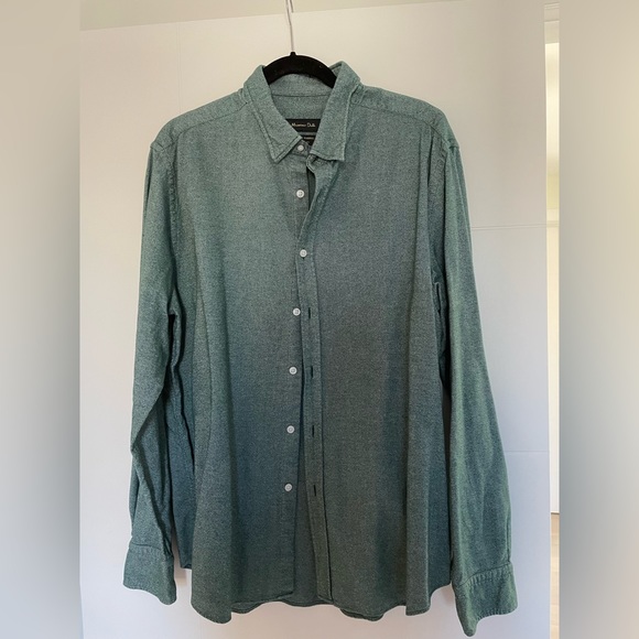 Massimo Dutti Mens Button Down Shirt XXL - Picture 1 of 1